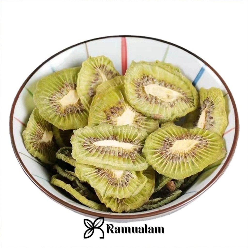 

Dehydrated Dried Kiwi Slice Fruit / Buah Kiwi Kering (No Sugar) - 10 gram / 60 gram