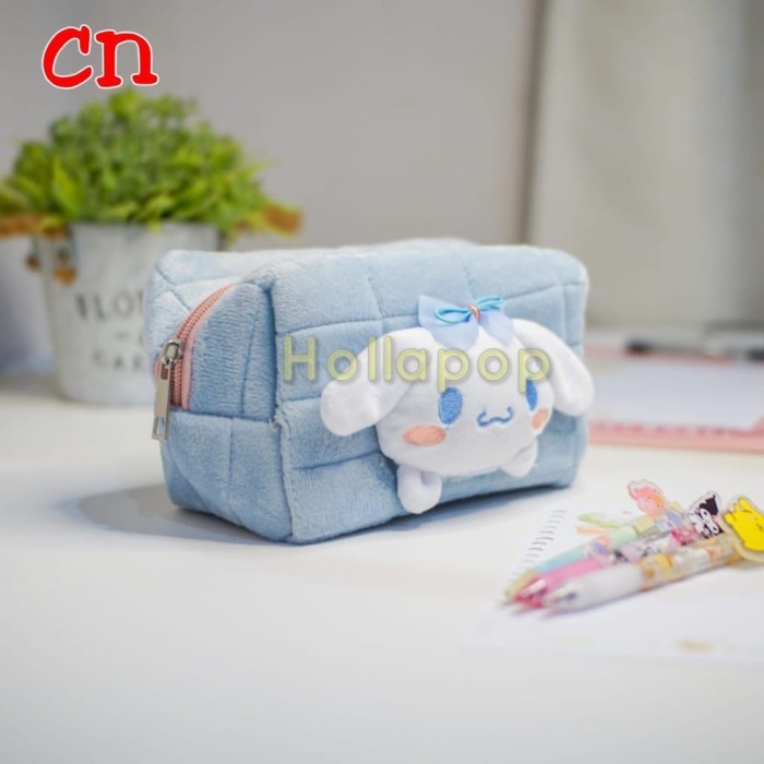 

BEST-Promo Tempat Pensil Pouch Boneka Kuromi Cinnamoroll Melody Pompompurin - Cn