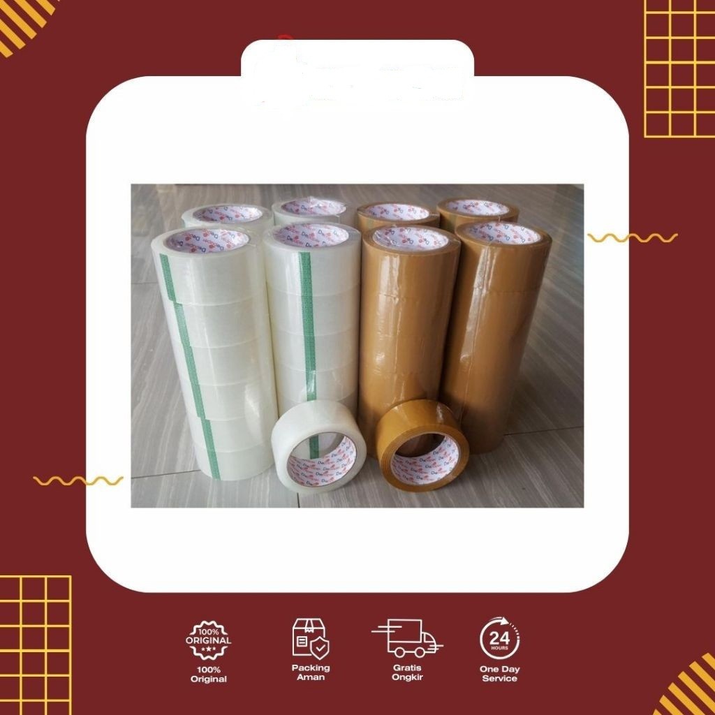 

LAKBAN ISOLASI TAPE 2