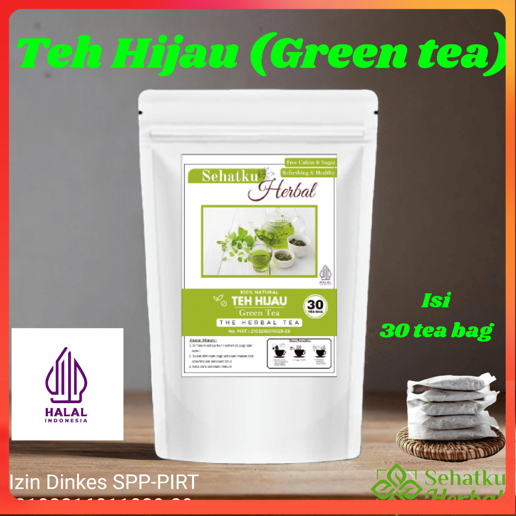 

Teh Hijau : Green tea Asli dari Pegunungan Jepang isi 30 Tea bag