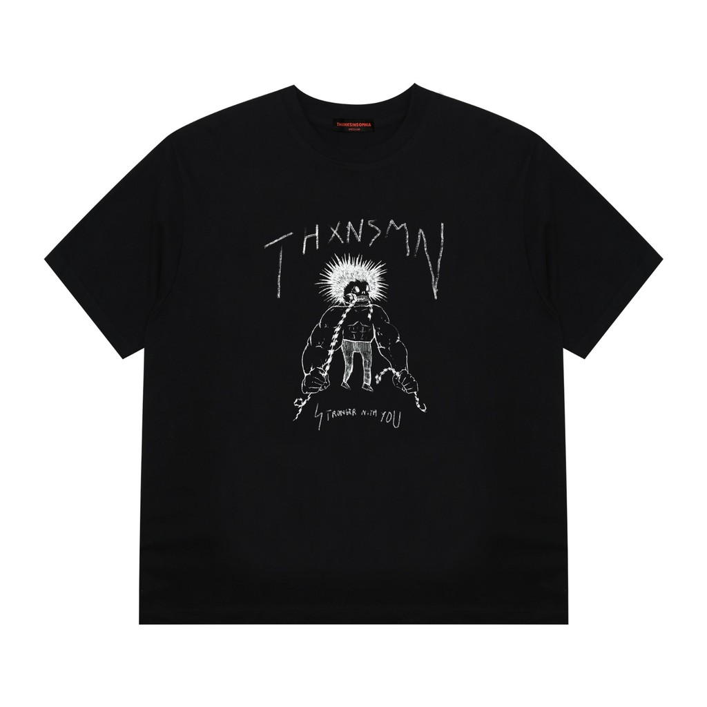 Boxy Fit T Shirt Original Kaos Earlene Black Thanksinsomnia