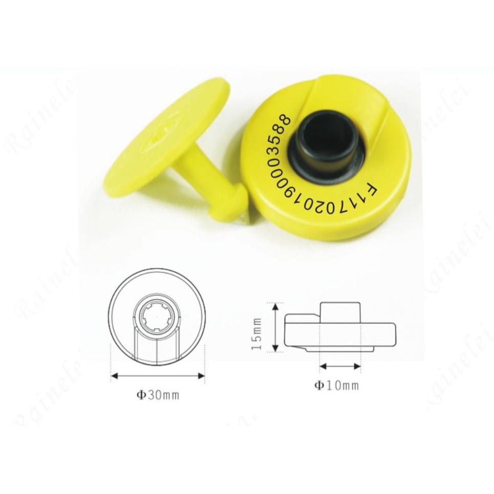 

ID Card 10 sets per lot 134.2khz long range em4305 fdx-b rfid chip animal ear tag tracking chip tags for pets animals