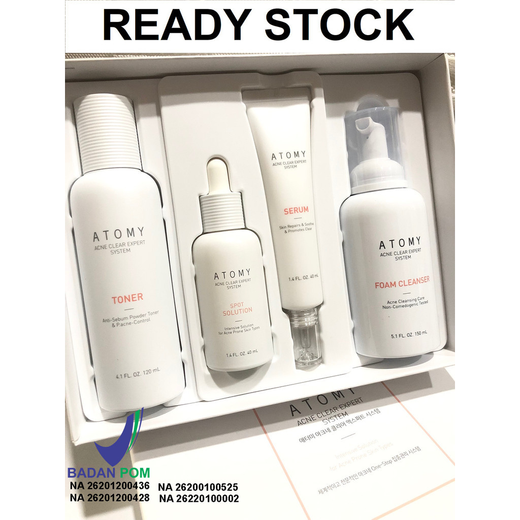 Atomy ACNE CLEAR EXPERT SYSTEM SET | SKINCARE JERAWAT | TREATMENT JERAWAT