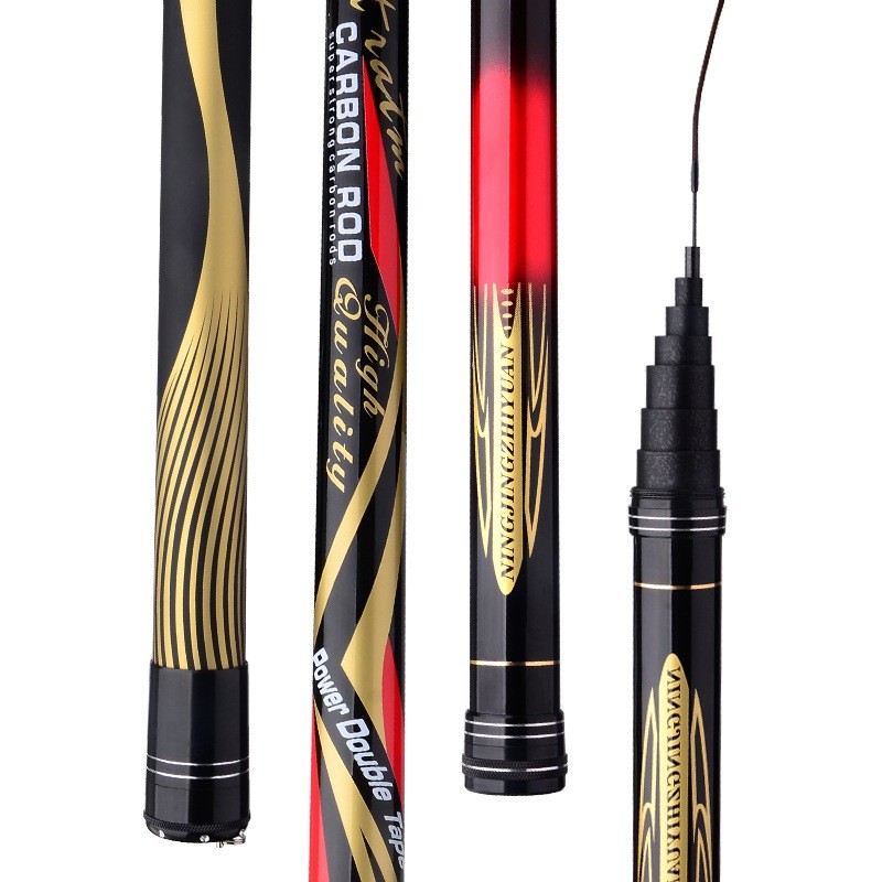 telescopic high carbon ultra light super hard pole 8M 9M 10M 11M 12M 13M 14M 15M 16M long section ta