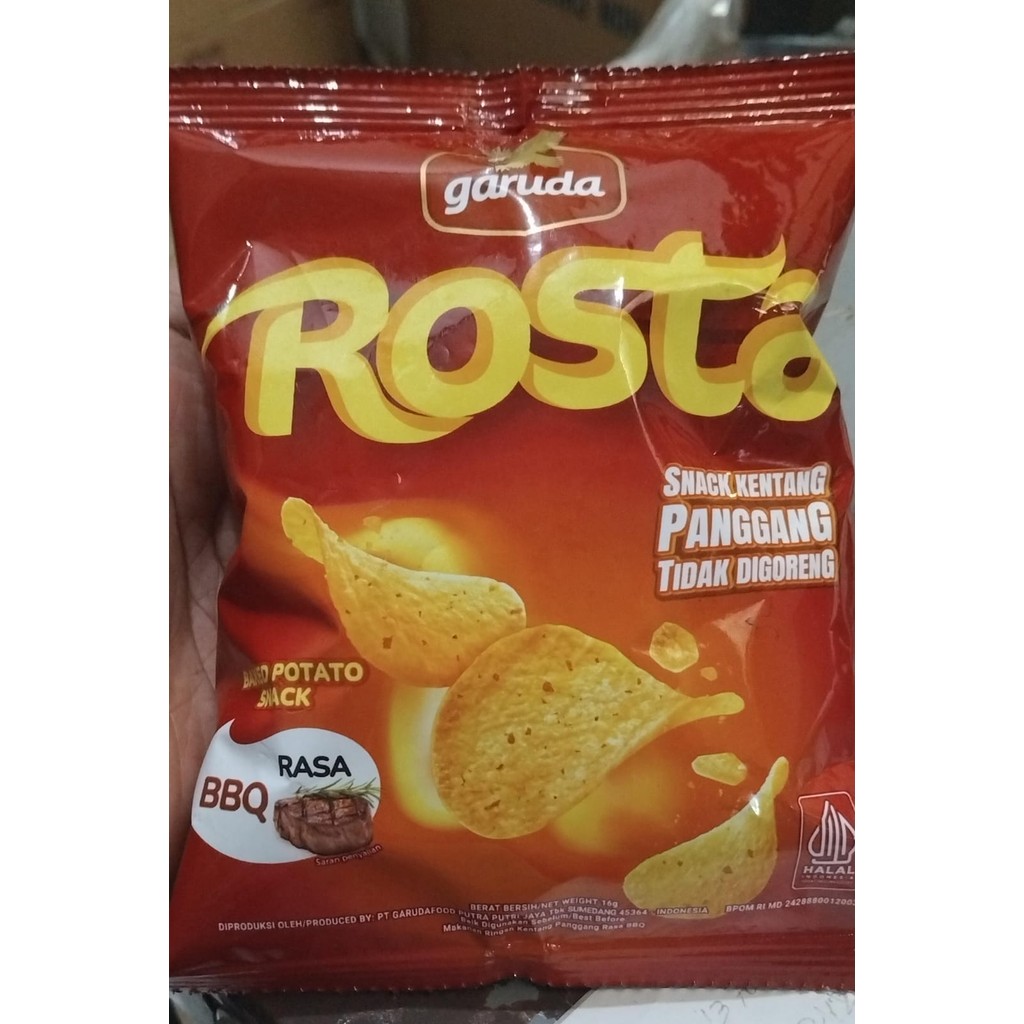 

Garuda Rosta Snack Kentang Panggang BBQ