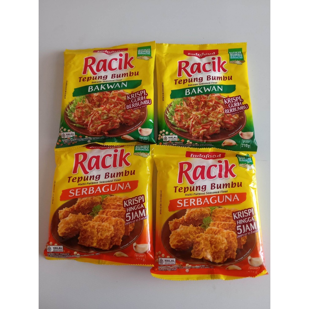 

RACIK TEPUNG BUMBU SERBAGUNA / BAKWAN / KEMASAN 210GR