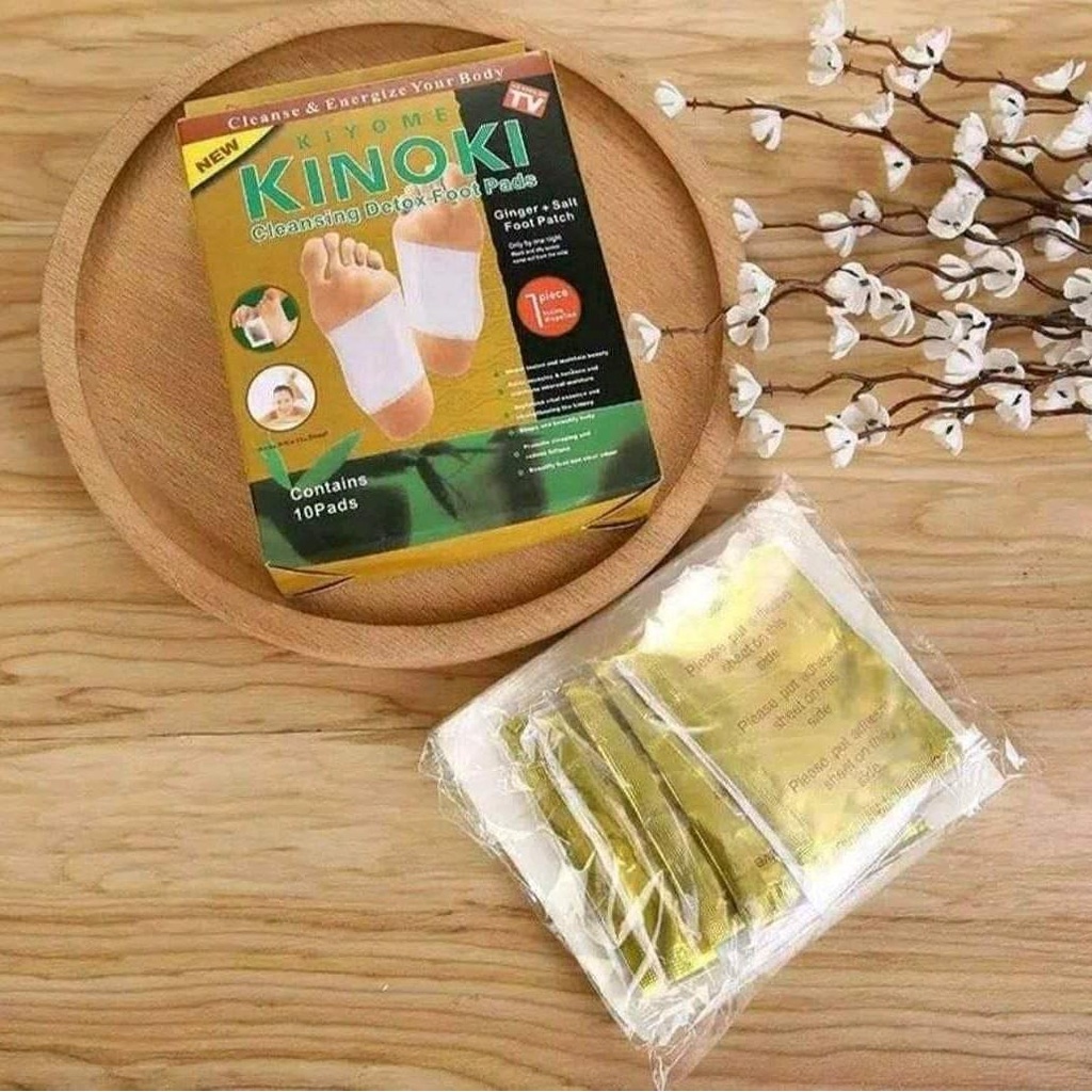 Kinoki Gold Koyo Tempel Kaki Foot Isi 10 pcs