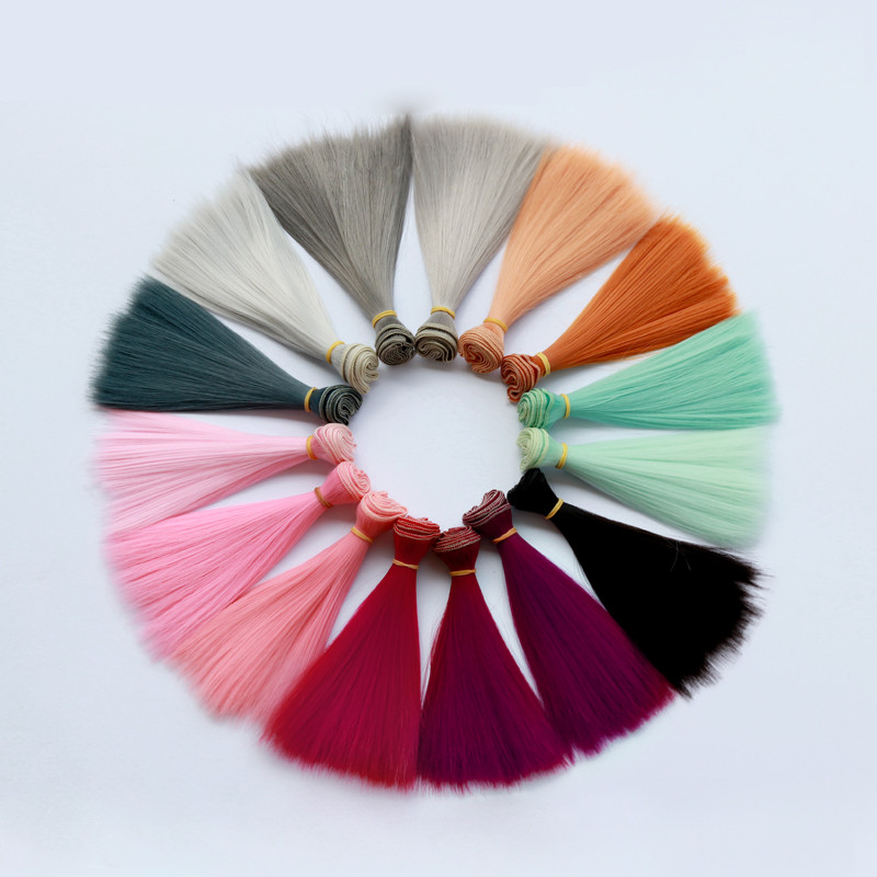 doll bjd wig 15*100CM or 20*100CM or 25*100CM doll hair for 1/3 1/4 1/6  straight hair doll hair bjd
