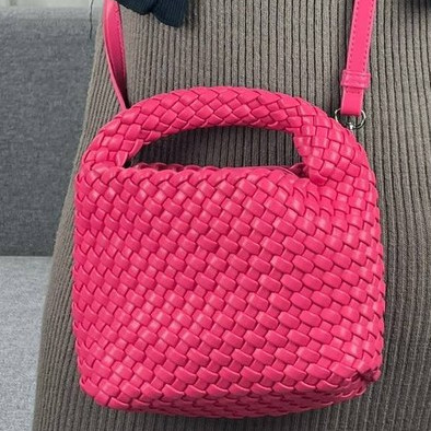 TAS WANITA TERBARU BV011 TOP HANDLE BAG ANYAM