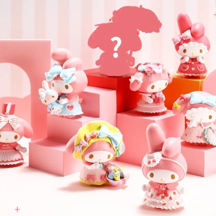 MINISO My Melody Tea Party Series Figure Blind Box - Blind Box My Melody - Pajangan