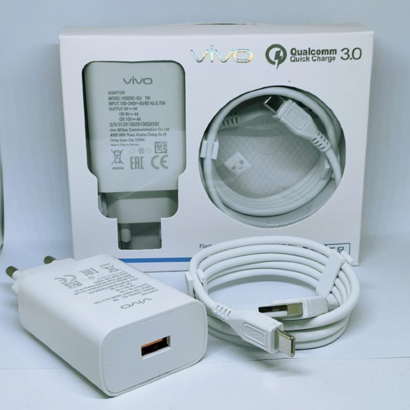 CHARGER CASAN VIVO TIPE C V20 Y30 Y30i Y31 Y50 X30 X50 Y51 Y70 ORIGINAL 100% Chargeran Casan Carger 