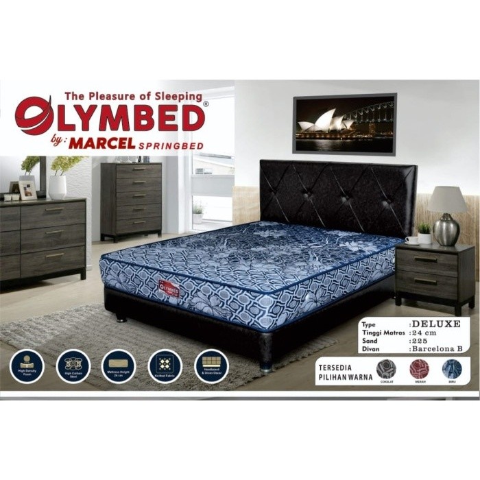 Bed set springbed olymbed By Bigland + Divan Full GDK