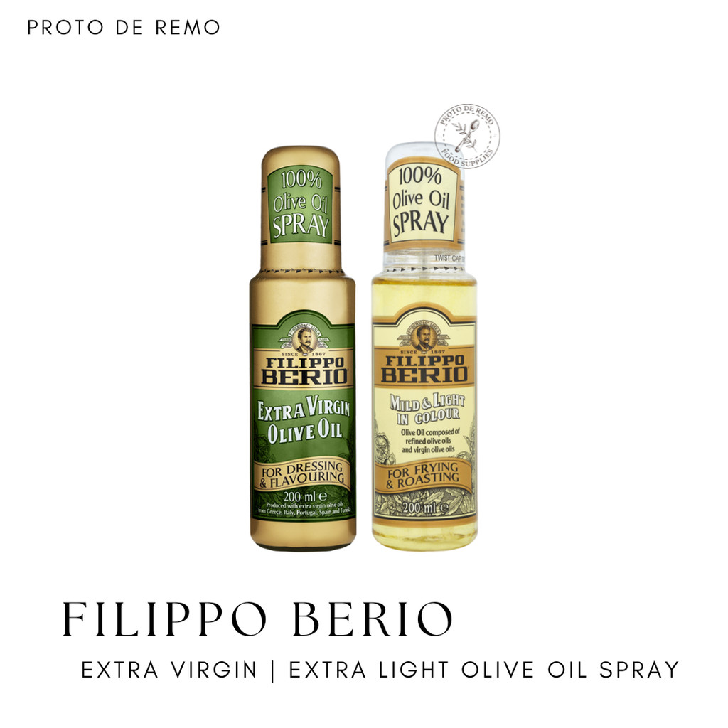 

Filippo Berio Extra Virgin Olive | Extra Light Olive Oil Spray - 200ML