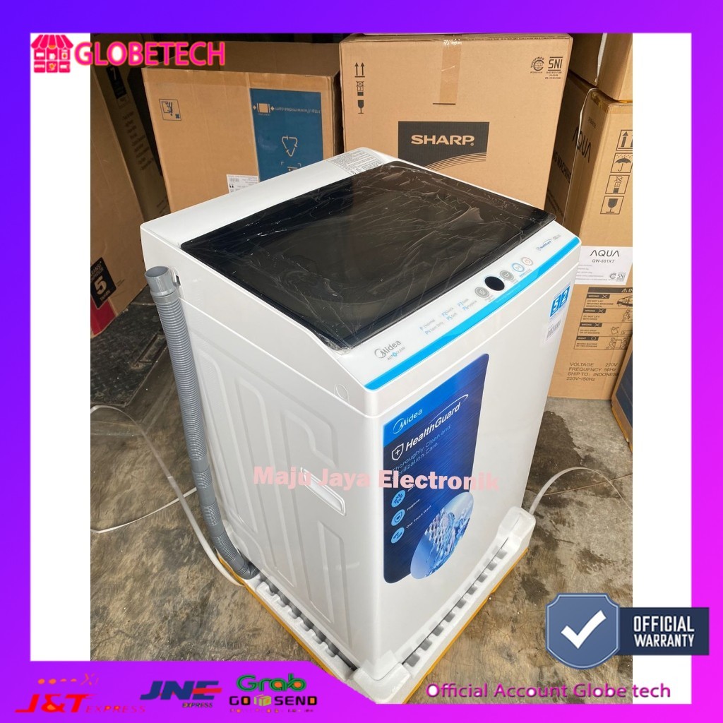 mesin cuci midea MA100W95 Mesin Cuci Top Load | Kapasitas 9.5 Kg free ongkir se bandar lampung