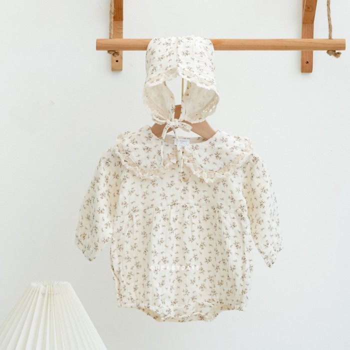 Ohbabydays | Jumper Bayi |   | Florence Jumper + Bonnet - 1-2 tahun