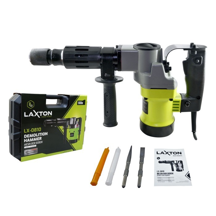 Mesin Bor Bobok LAXTON LX-0810 Demolition Hammer HM0810