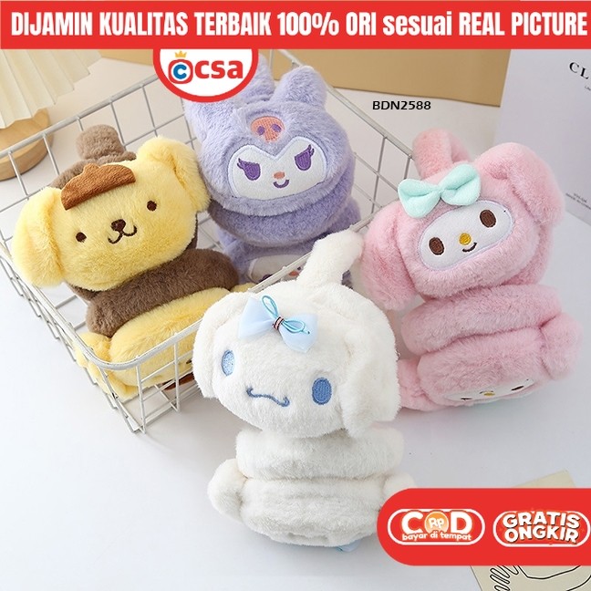 earmuffs Anak Perempuan remaja Dewasa karakter penutup telinga naik pesawat Anti Bising