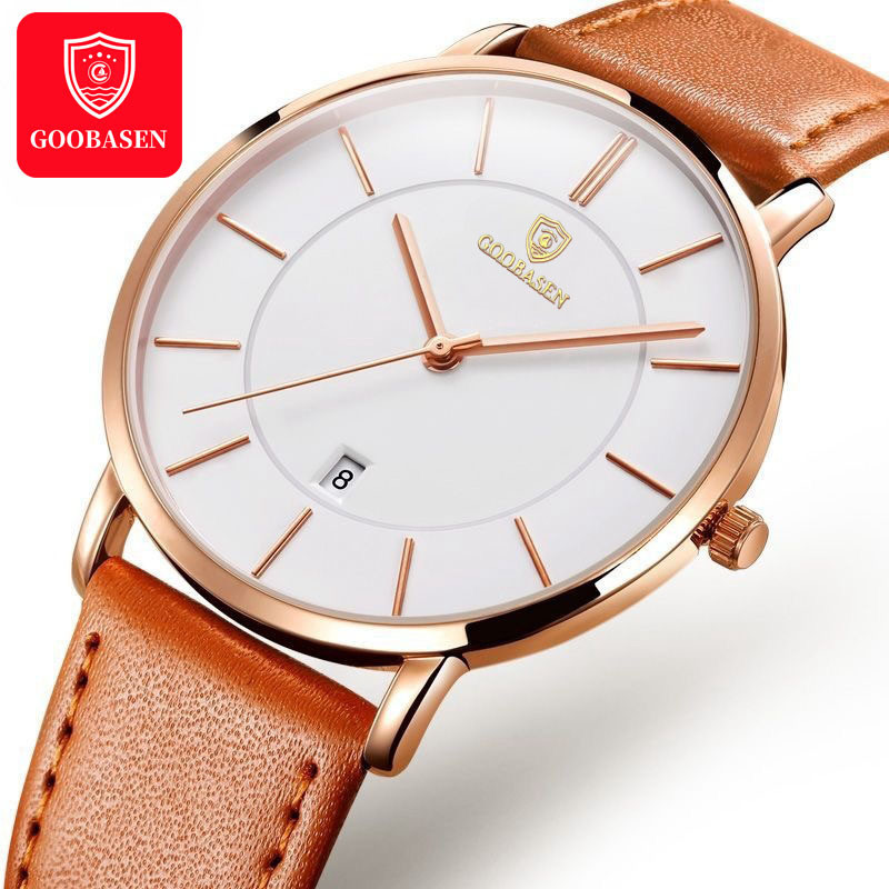 

Jam Tangan Kalender Kuarsa Pria Ultra-Tipis Merek Guberson yang Terlaris