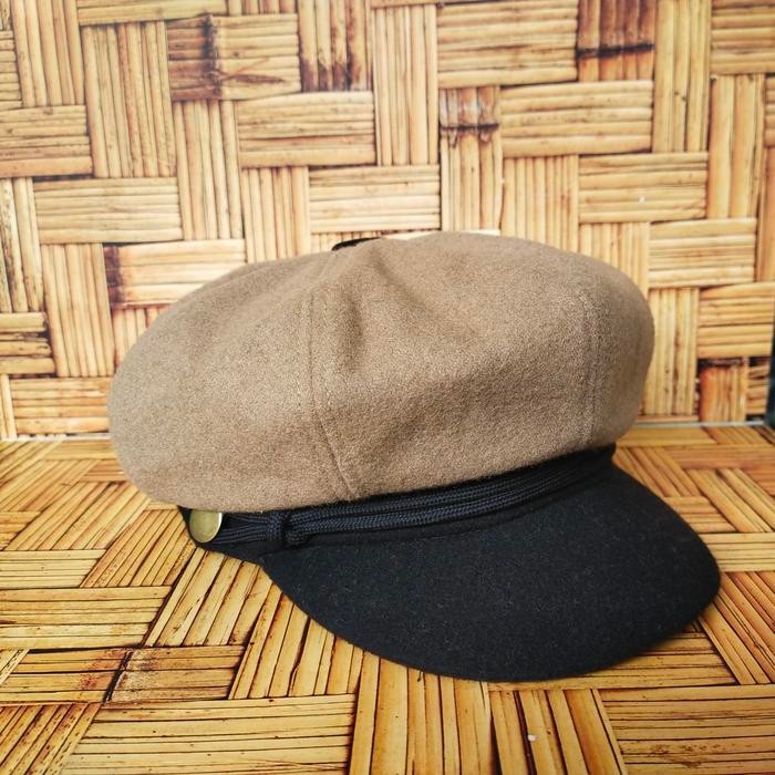Topi Classic Fiddler hat Crem - Crem, M