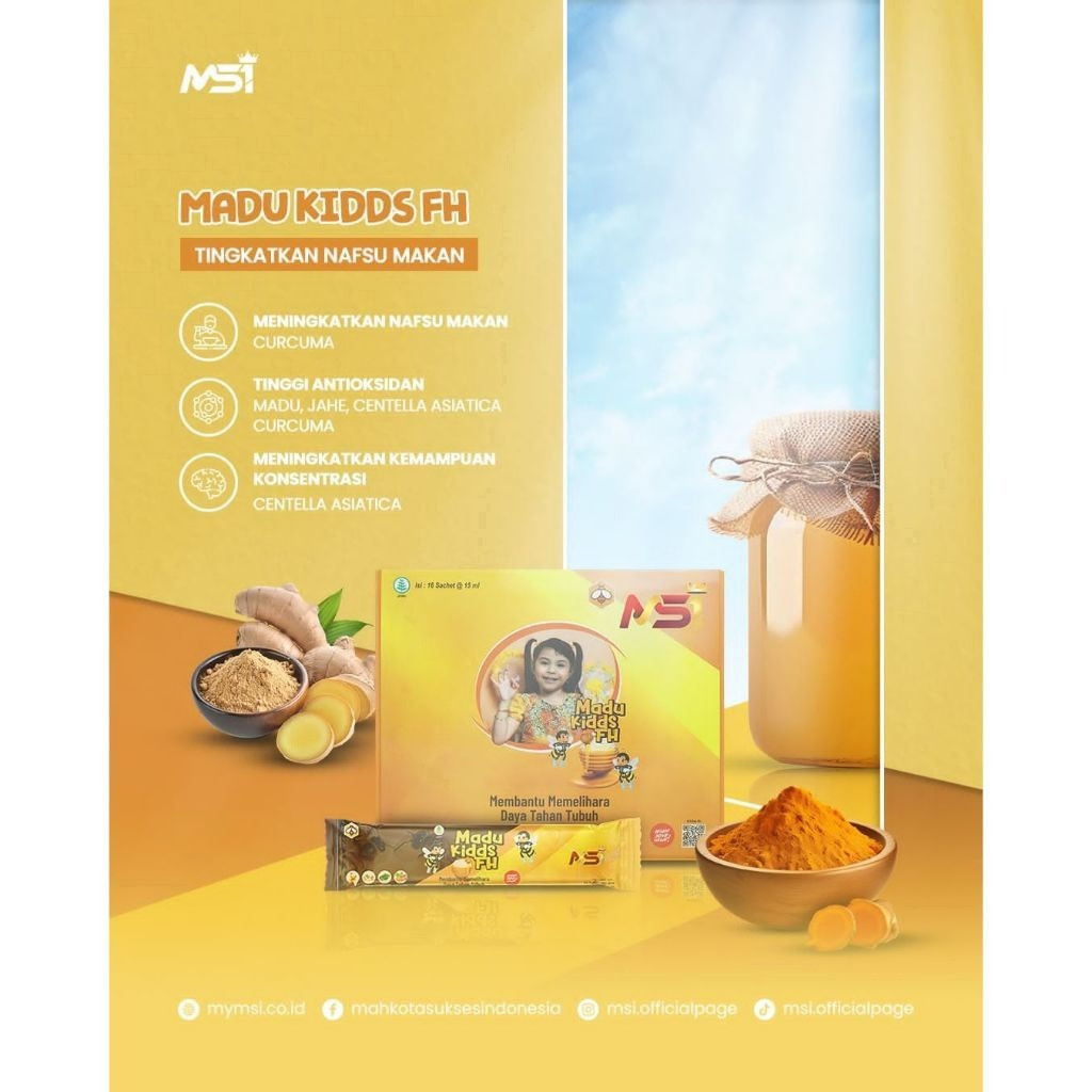 

✨✨ [FREE GIFT] Madu Kidds FH MSI Membantu Memelihara Daya Tahan Tubuh Anak