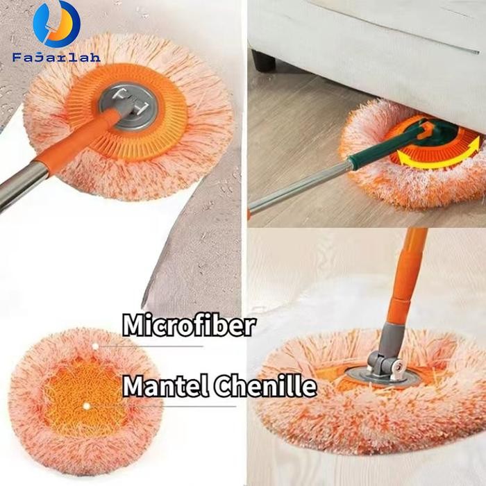 Fajarlah Alat Matahari Sapu Plafon Pembersih Rumah 1set/Pel Dinding Multi Fungsi/pel lantai 1.4M Sta