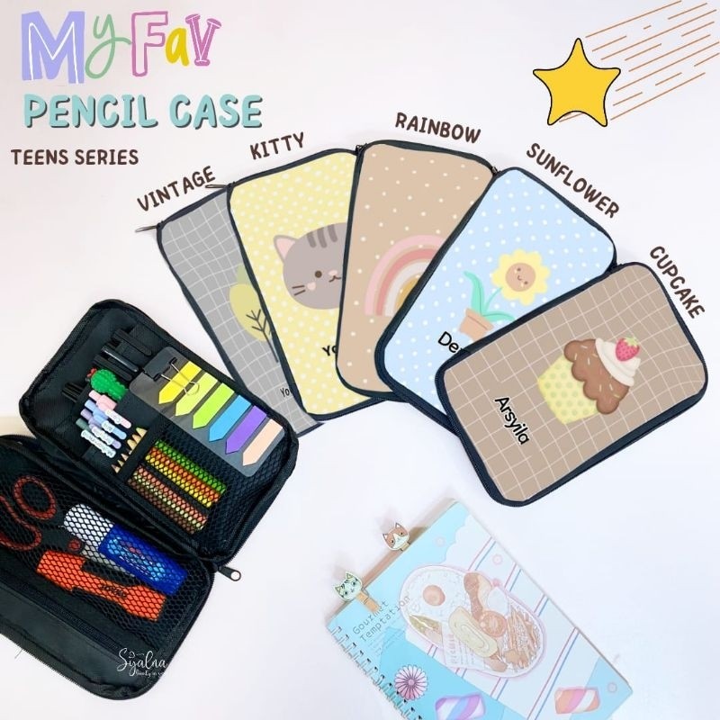 

Tempat Pensil Cordura Full Print MyFav Pencil Case