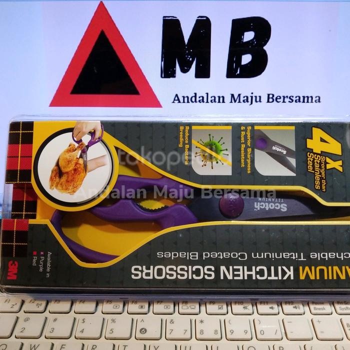 Scotch gunting dapur 3M titanium Terlaris