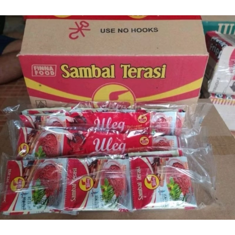 

SAMBAL terasi ULEG FINNA 20gr karton