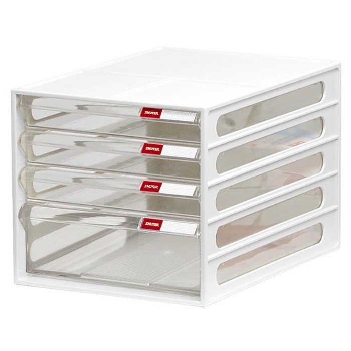 

Rak DD-113/1213 Shuter Desk File Organizer (White)CO