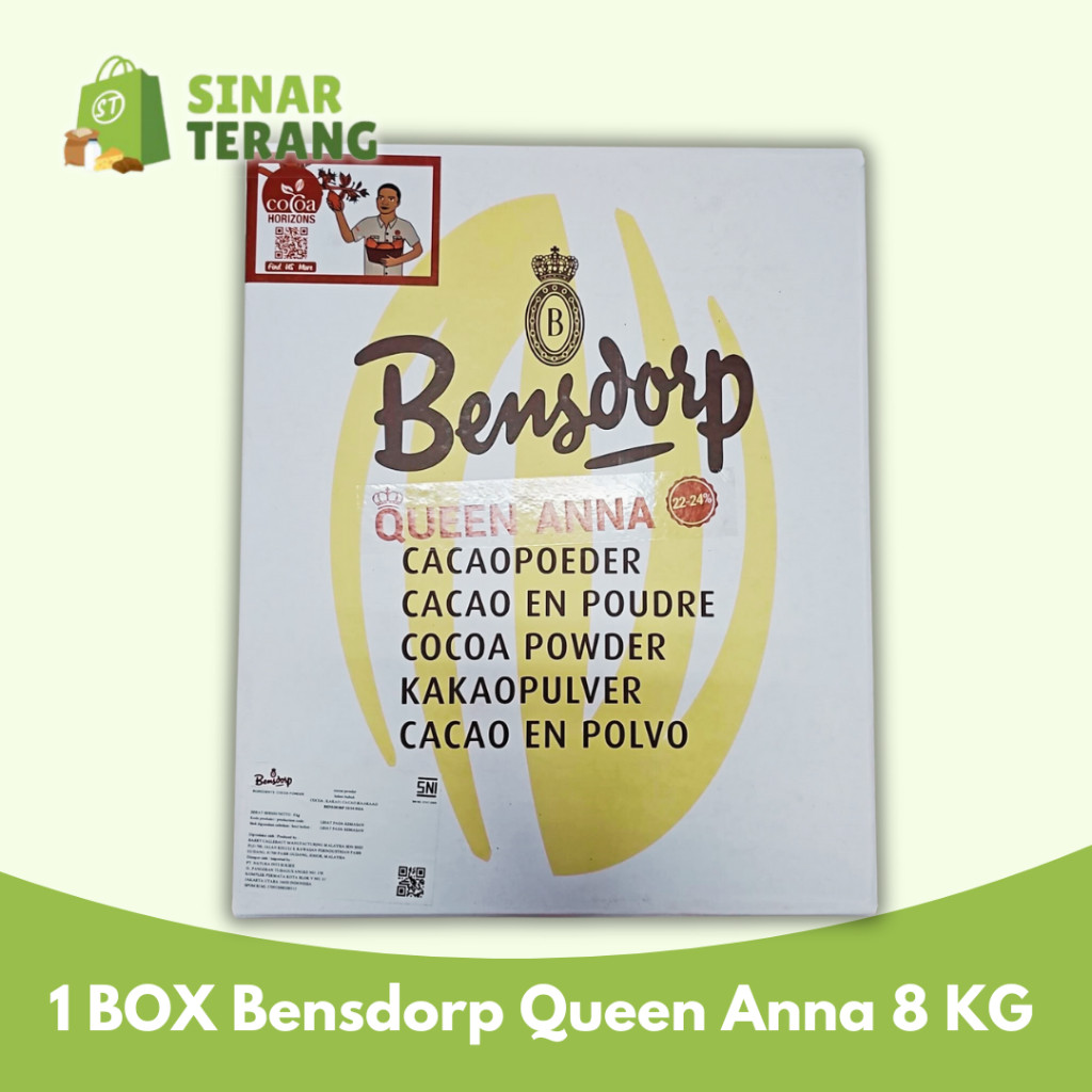 

New 1 BOX BENSDORP 8 KG QUEEN ANNA Bensdrop high fat 22 / 24 GROSIRPremium