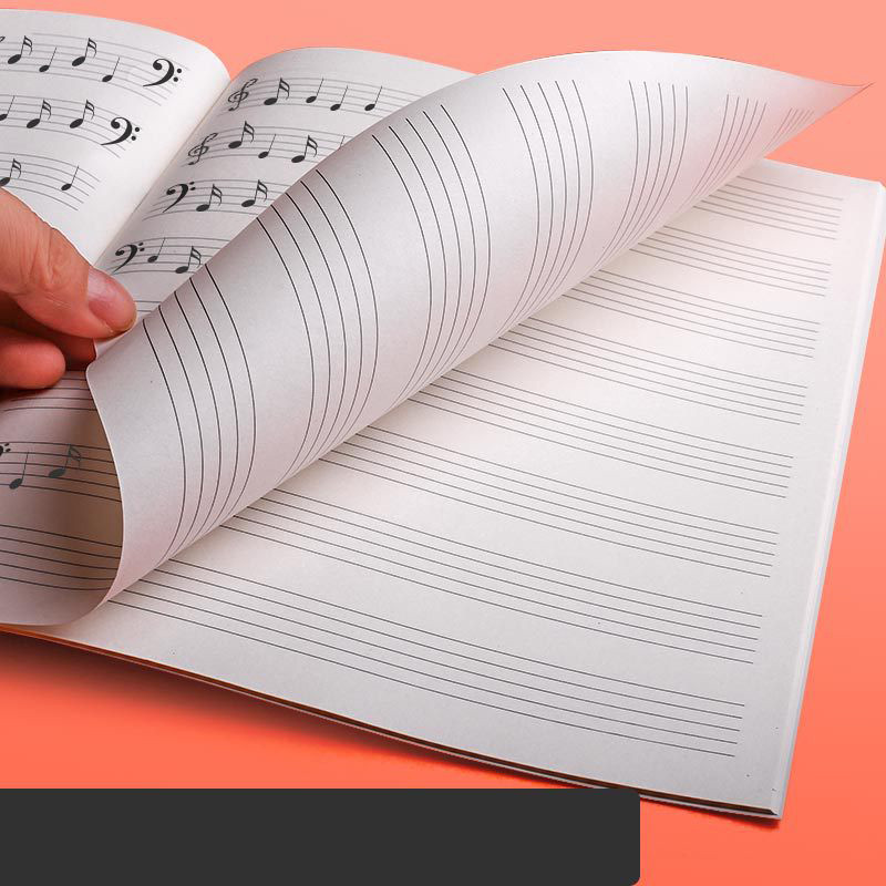 

Universe Piano Guitar Musical Notebooks Memo Sketbook Student Journal Sool Books Diary Notepad Five-Line Score Book