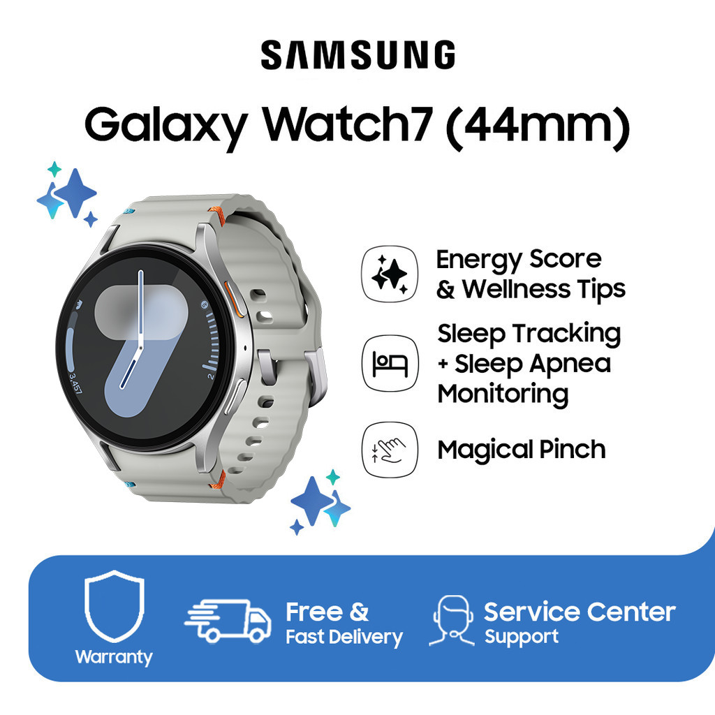 [Barang Bekas]Samsung Galaxy Watch7 44mm - Preak, Smartwatch AI, Prosesor 3nm, Sleep Apnea Monitorin