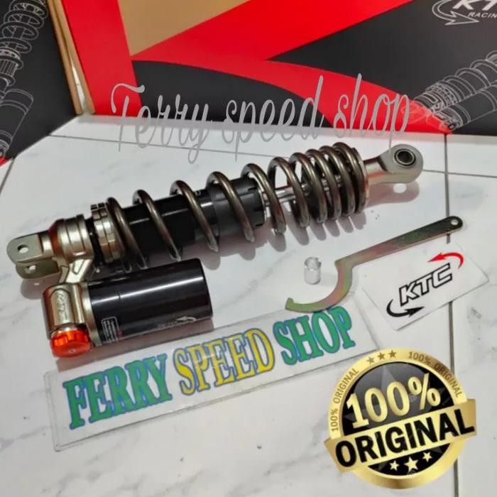 Shockbreaker KTC racing apex series mio beat scopy fino xeon 300mm - Grey, APEX 300MM