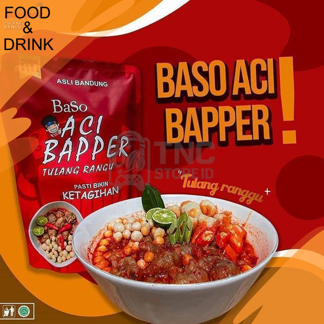 

Makanan - Baso Aci Bapper Tulang Rangu