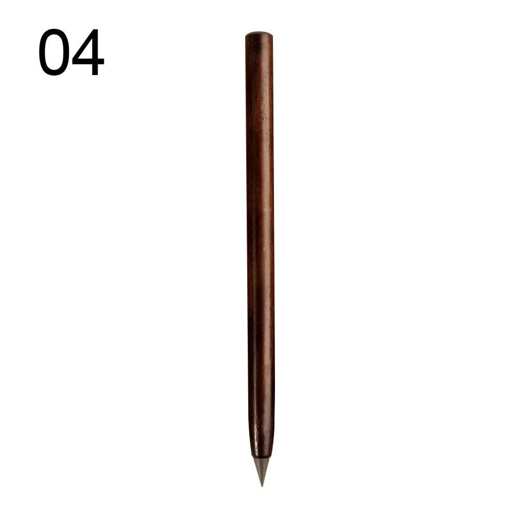 

Wooden Eternal Pencil Portable Erasable Infinite Pencil Not Easy To Break Art Sketch Pencil Unlimited Writing Drawing Tool