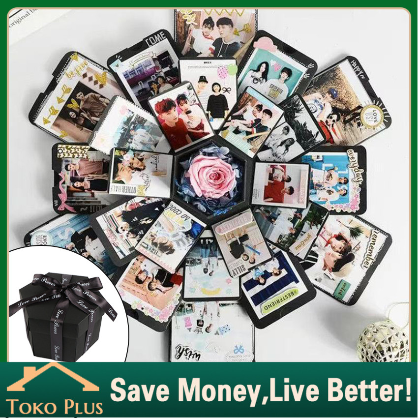 

Exploding Box Foto Pop Up Frame Kado Custom Foto Frame Ulang Tahun birthday, anniversary, valentine, farewell, dan momen spesial lainnya / Explosion Box / Kotak Kado / Kado Foto / Kado Custom / Hadiah Custom / Memory Box / Valentine Gifts