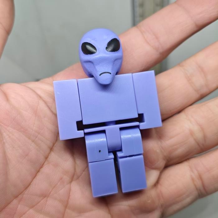 AKO,,, Mini Figure Roblox Series 10 Alien Invasion : Indigo Invader Original Jazwares 2ND