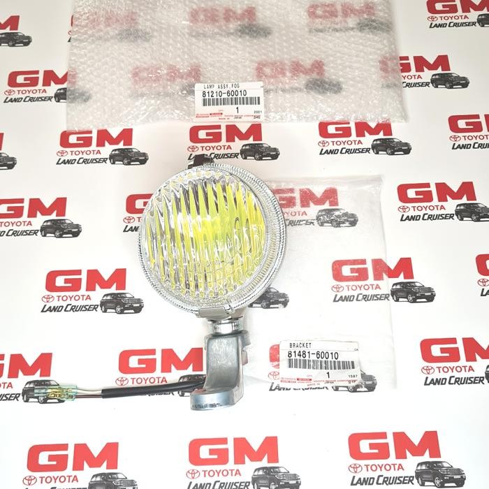 fog lamp set toyota hardtop fj40 bj40 lampu kabut dan dudukan orisinil