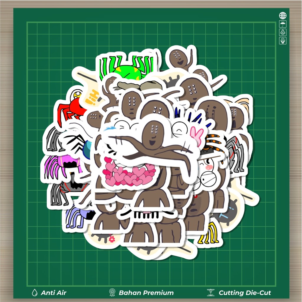 

HOT 50 PCS STIKER Hewan Laba laba Stiker Fashion Cars Decal Dingin Kartu Album Custom Vinyl Anti Air- Sticker Aesthetic Buku Journal Koper Casing HP Tablet Laptop Helm Motor Botol Minum