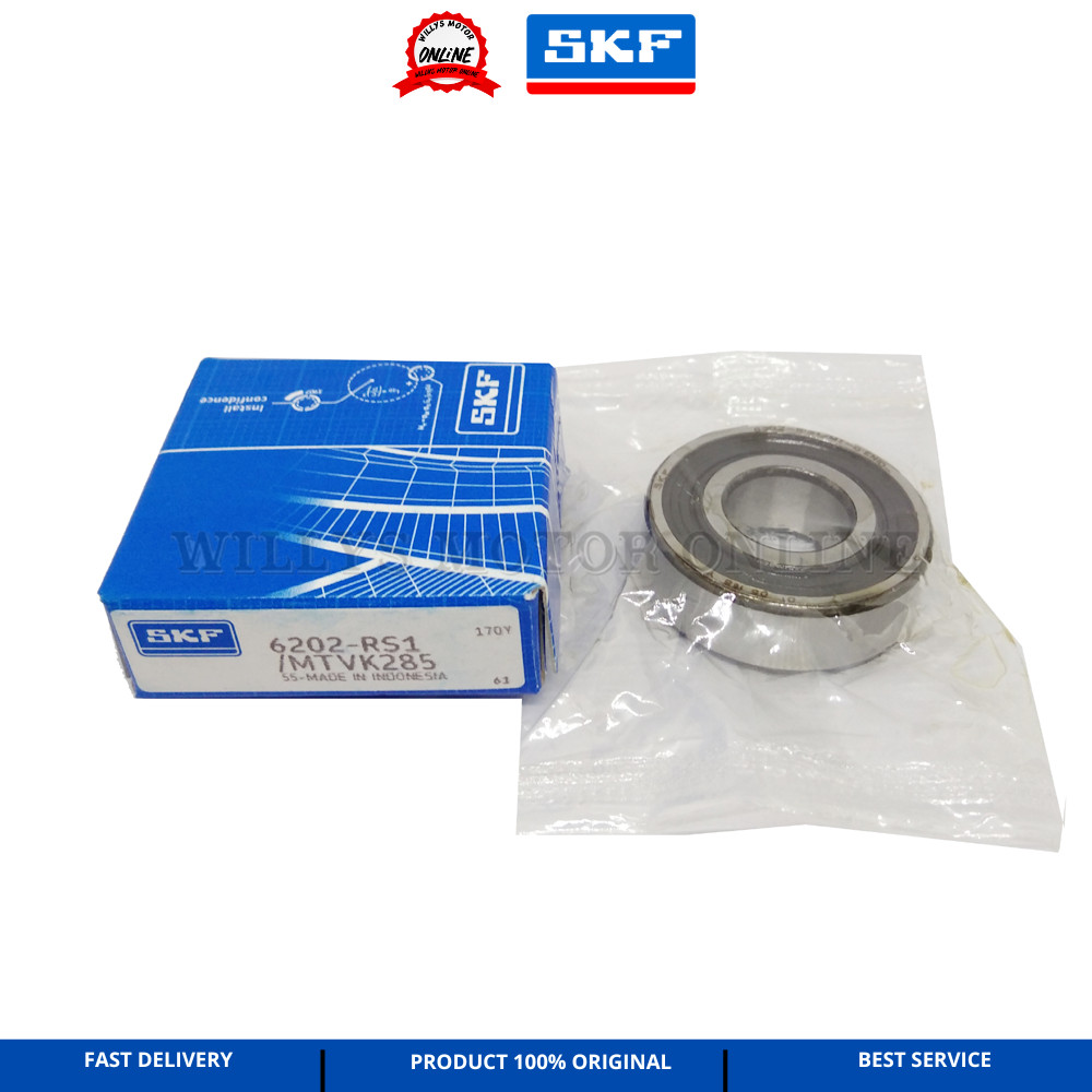 BEARING 6202-RS1 SKF ORIGINAL MTVK285 LAHER SKF 6202