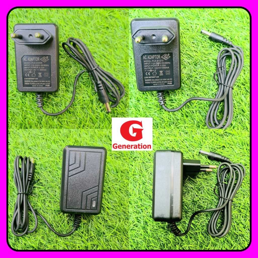 Adaptor Charger / Adaptor Mainan Mobil Aki - 6Volt 12Volt Merk PMB