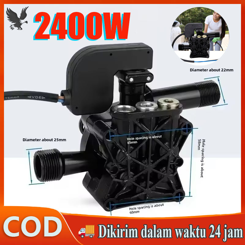 [COD]Kepala Pompa Pencuci Tekanan Switch Trigger Seal Sil Otomatis Piston Jet Cleaner Kepala Head Pu