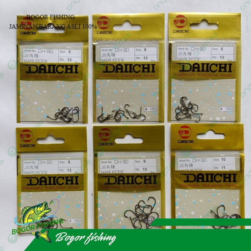 kail daichi DH90 - mata kail pancing daichi dh 90 hitam