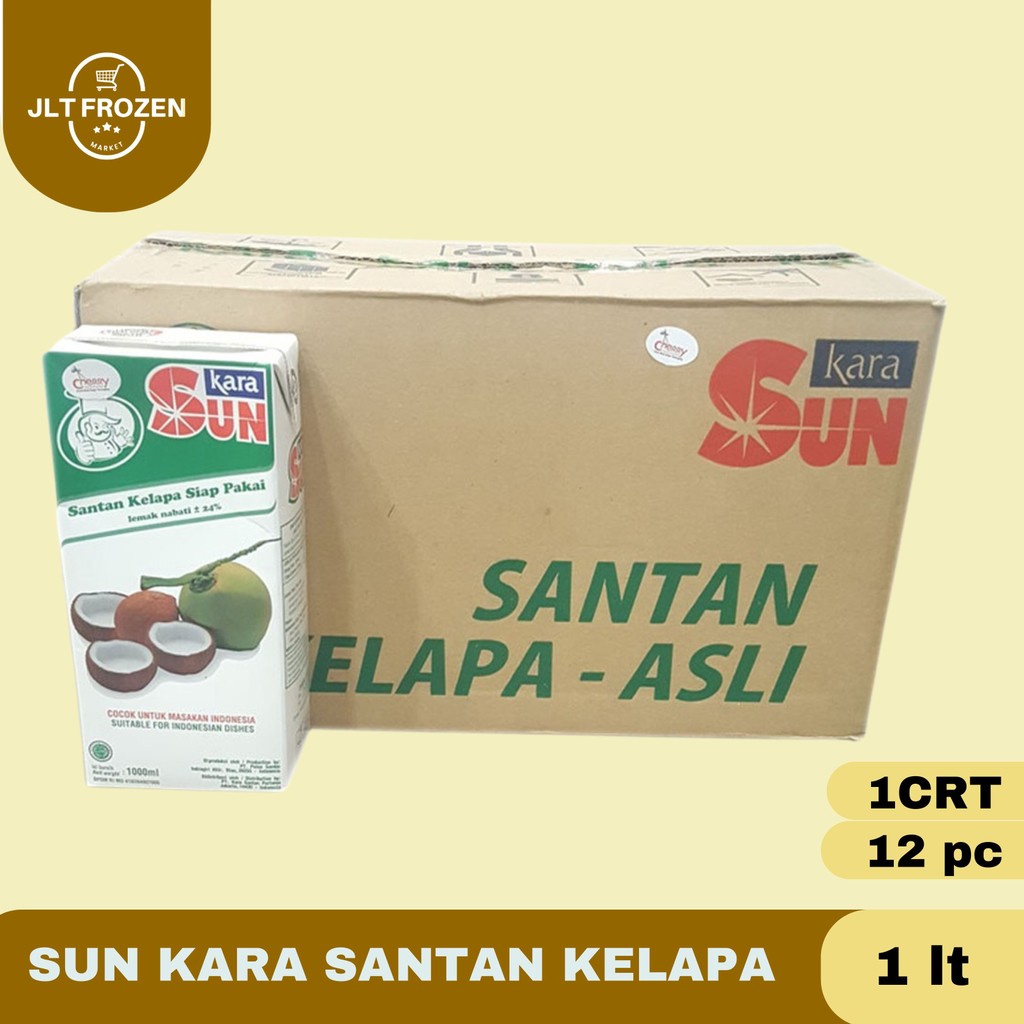 

Sun Kara Santan Kelapa Siap Saji 1000ML [1 CARTON]