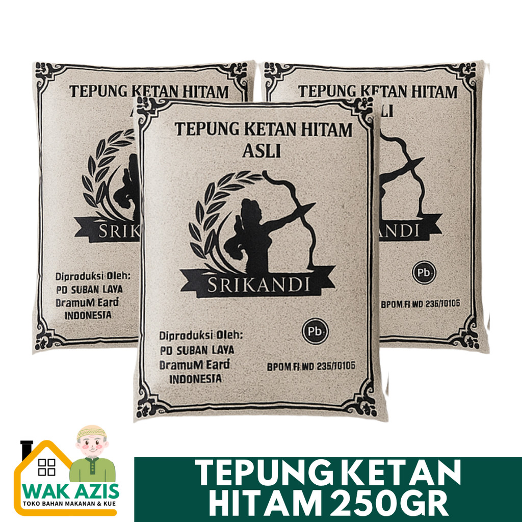 

TEPUNG KETAN HITAM SRIKANDI 250gr