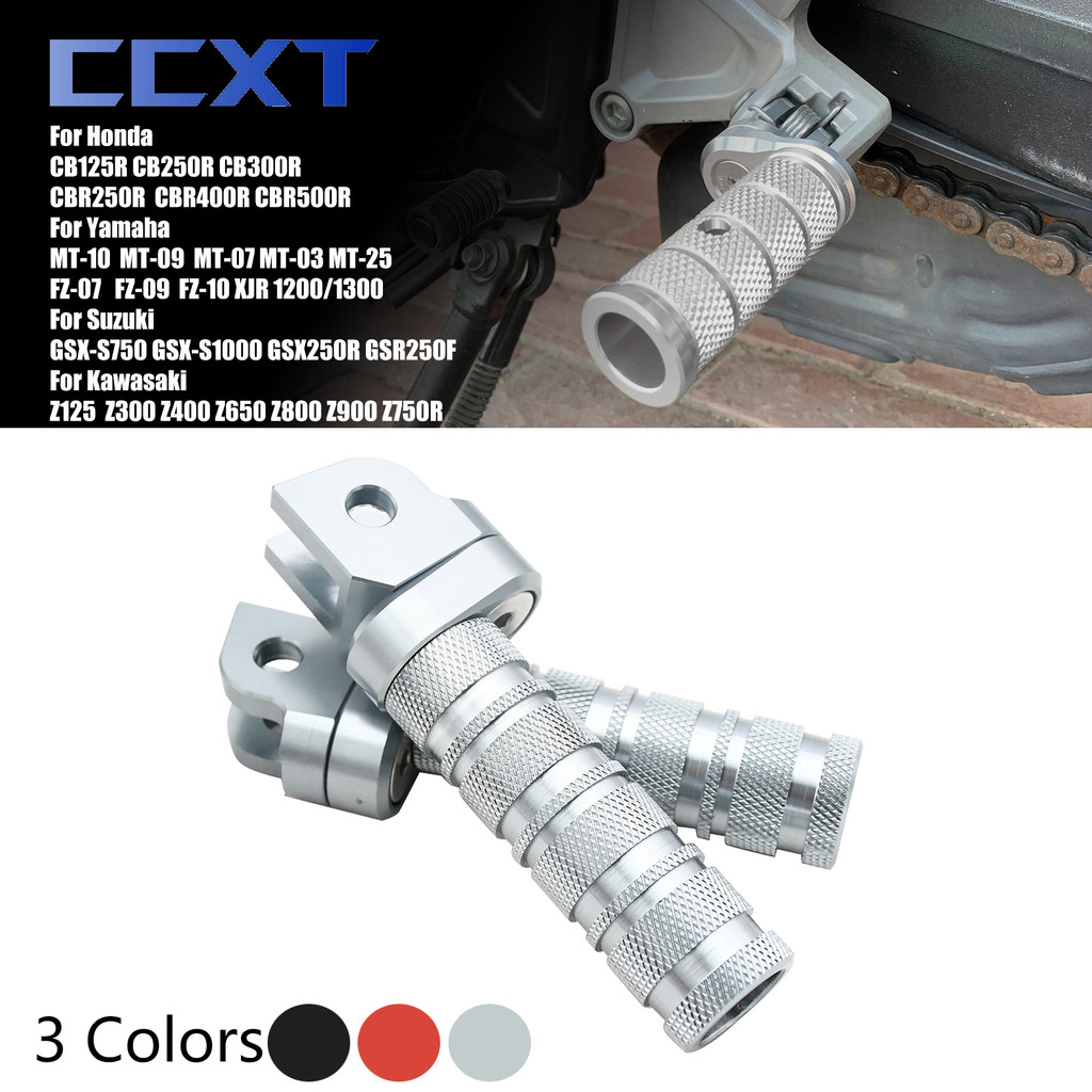 Motorcycle CNC Pedal Foot Pegs FootRest Footpegs For Honda CB600F CB1100RS CB1100SX CB1300SF CBR250R