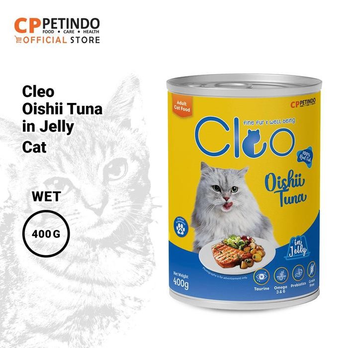 Cleo Can Kitten Oishii Tuna Jelly 400gr