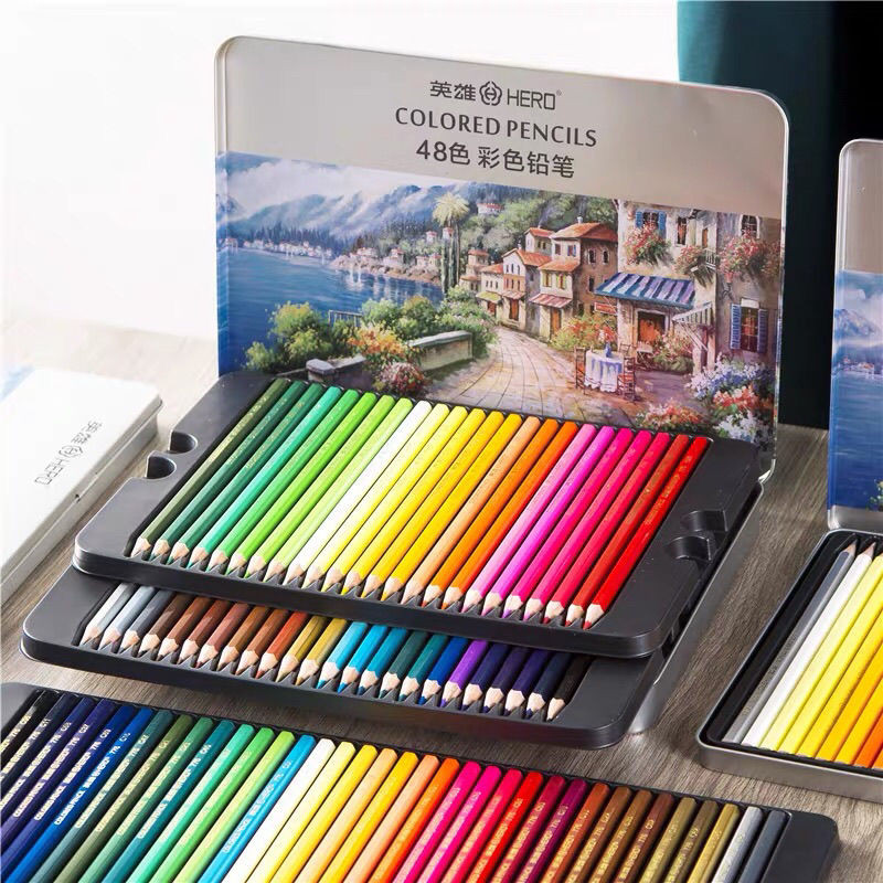 

High Grade Oil Pencil Color Pensil Warna Minyak 36/48/72 Warna
