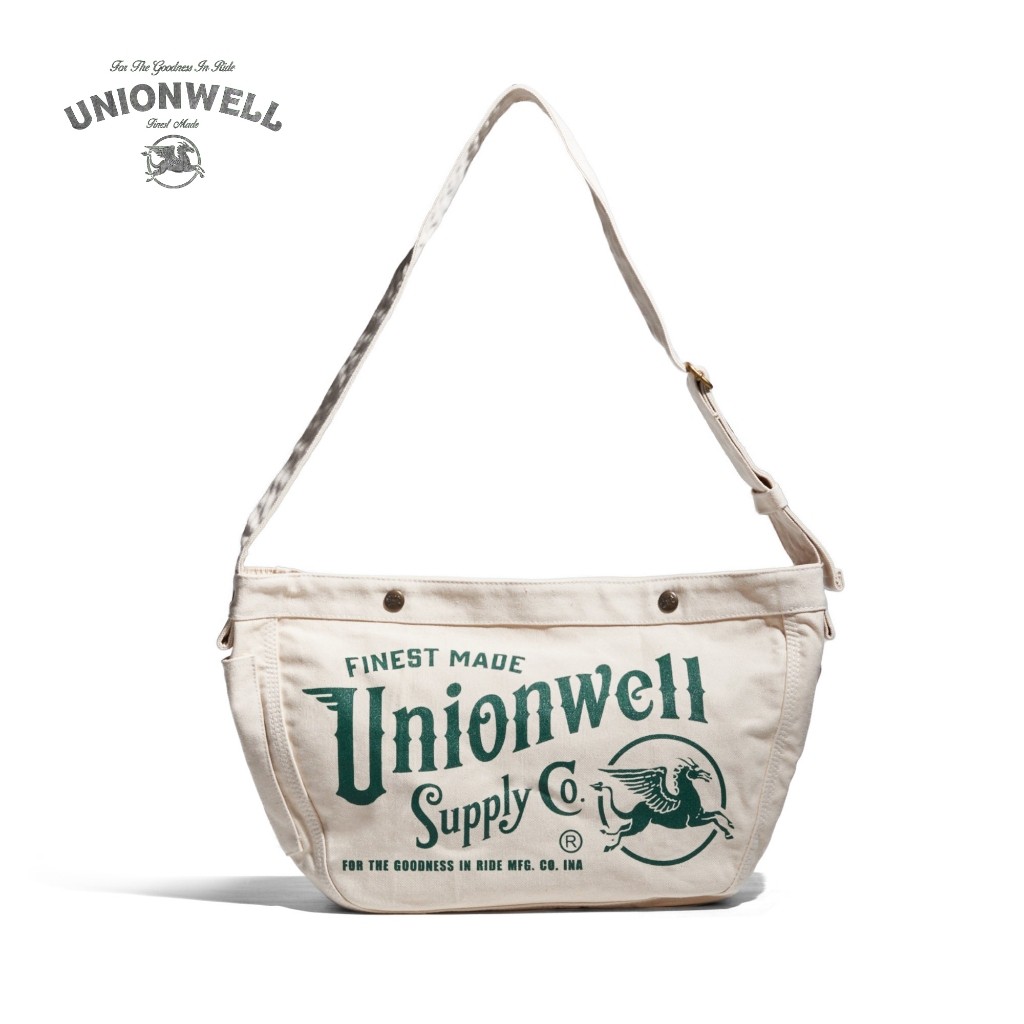 Unionwell Messenger Bag Jake Bag White
