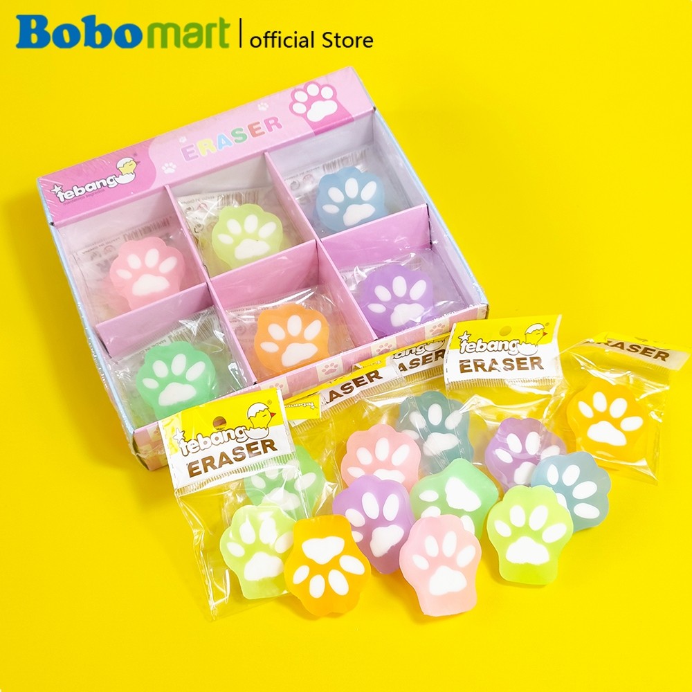 

BOBOMART Penghapus Eraser Fancy Tebang (Paw, Sakura, Salju)